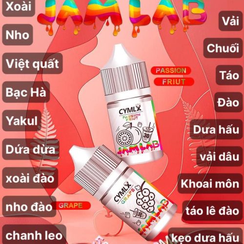 Tinh dầu Pod giá rẻ – Chính hãng : SALT NIC CYMLX siêu lạnh 30ML (50ni)
