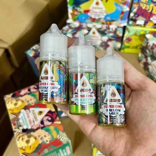 Tinh dầu Pod giá rẻ – Chính hãng : SALT NIC AKIDO SUPPER COOL- 30ML-60MG-siêu lạnh