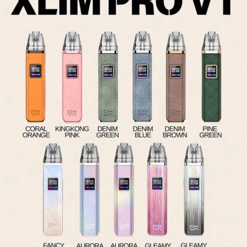 Pod System giá rẻ - bộ sản phẩm pod OxVa Xlim pro 30w (Combo tinh dầu 30ml + 2 đầu thay + dây đeo + cáp sạc )