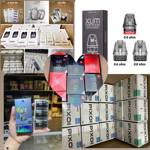 Phụ kiên vape pod thuốc lá điện tử